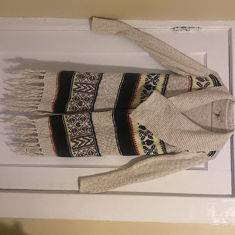 New to you sweater with a lot of style left.